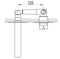 Bateria umywalkowa Kohlman Dexame QW183D 3