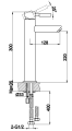 Bateria umywalkowa Kohlman Roxin QB170R 3