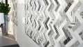 Płytka ścienna Dune Zig-Zag 24x24 3