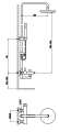 Zestaw wannowy Kohlman Dexame QW277D 3