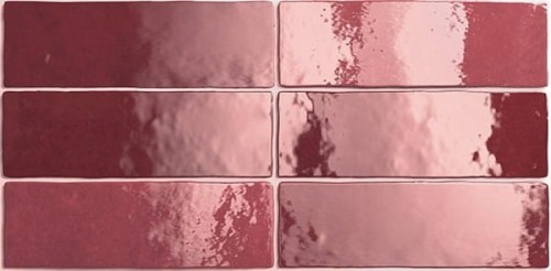 Płytka ścienna Equipe Artisan Burgundy 6,5x20