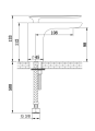 Bateria umywalkowa Kohlman Experience QB100EB 3