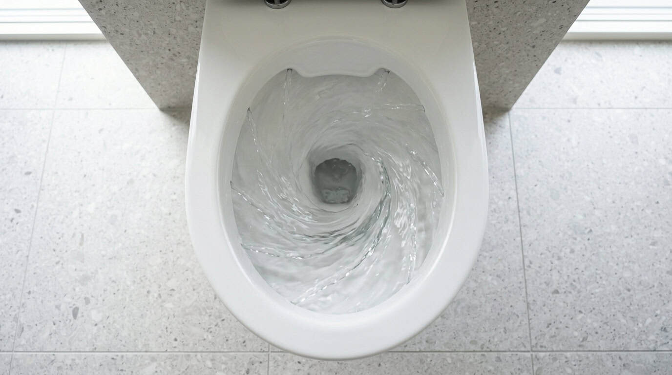 Miska WC wirowa - jak działa spłukiwanie wirowe, jakie ma zalety i wady